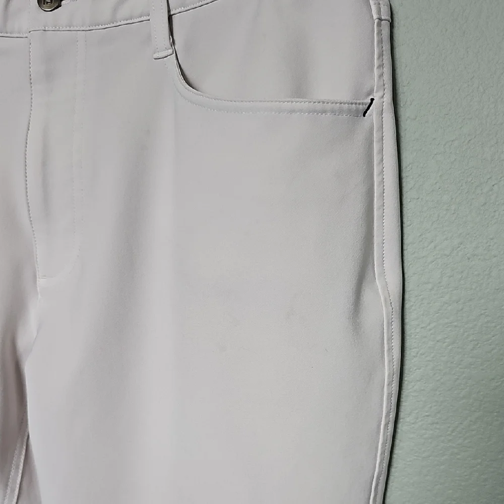 FootJoy Men's Performance Golf Ivory Pants W 35 L 30 - Picture 3 of 14